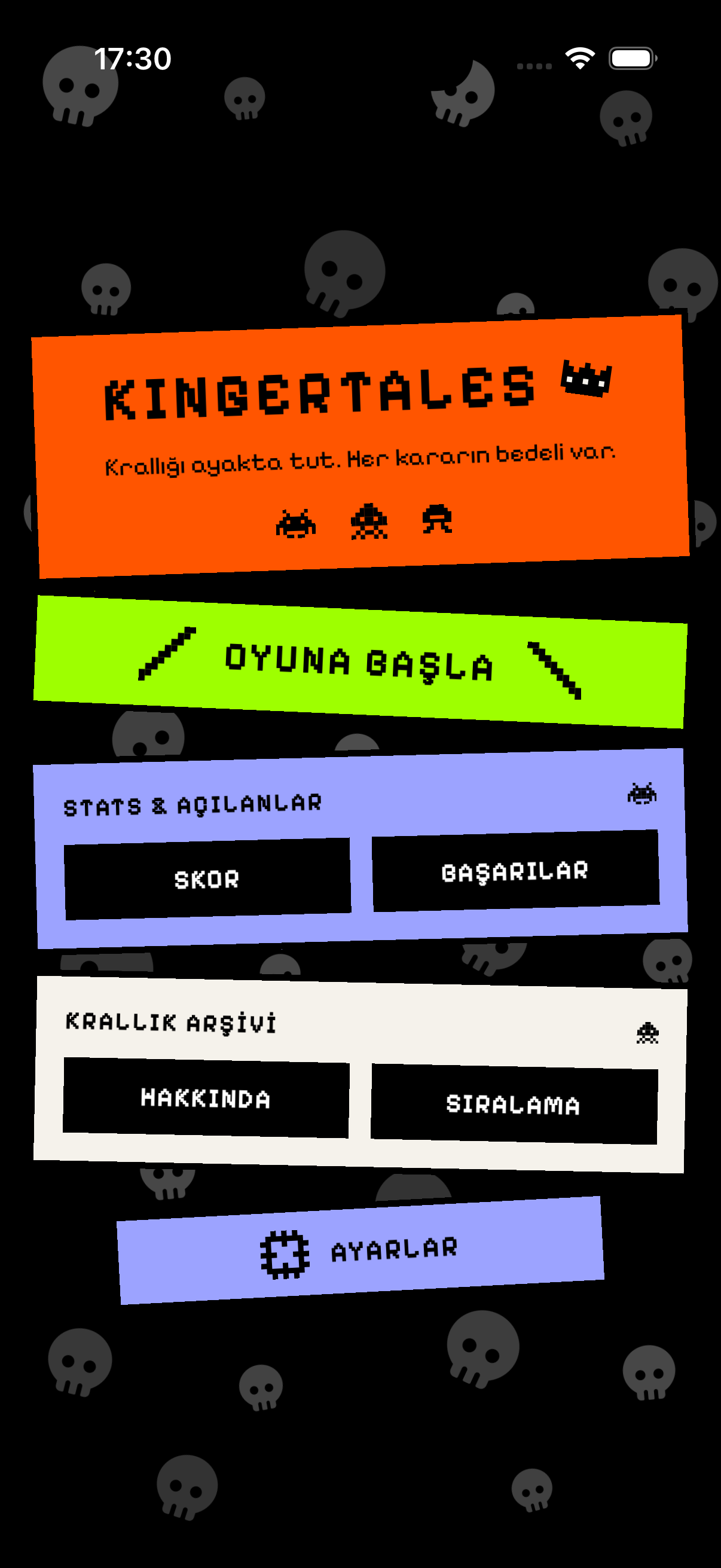 KingerTales Screen 1